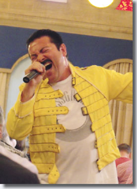 Freddie Mercury, also known as Miguel Olivares-Alvarez.