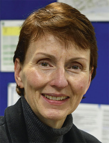 DR HELEN SHARMAN: “There are so many billions of stars out there in the universe that there must be all sorts of different forms of life.” (Photo: Anne-Katrin Purkiss)