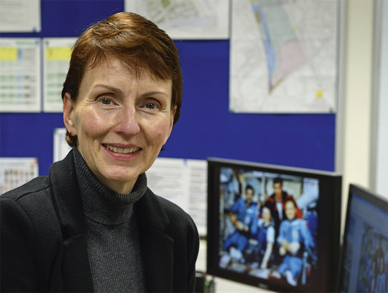DR HELEN SHARMAN: “There are so many billions of stars out there in the universe that there must be all sorts of different forms of life.” (Photo: Anne-Katrin Purkiss)