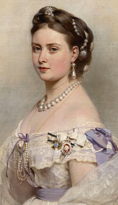 Victoria, Empress of Prussia, 1867  (Artist: Franz Xavier Winterhalter)