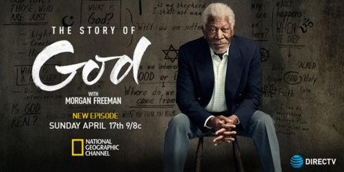 Morgan Freeman in The Story of God