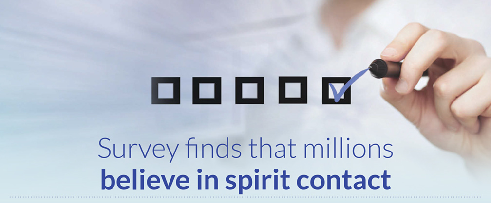 Survey finds that millions believe in spirit contact