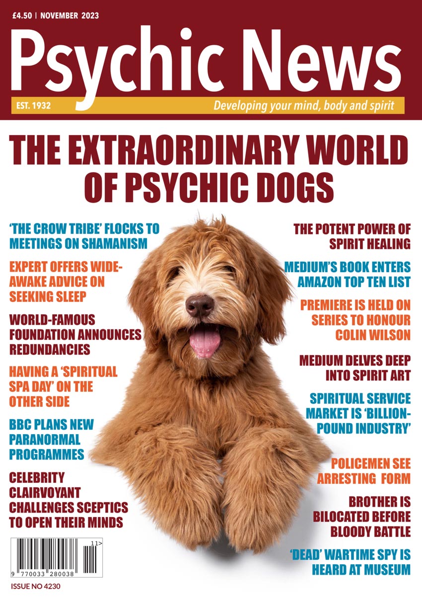 Psychic News - November 2023 Cover163-November-2023-FRONTPAGE